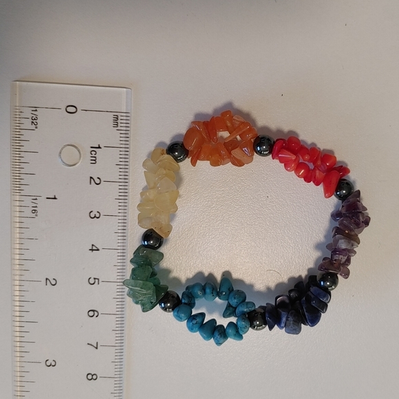 Stone chakra bracelet - Picture 3 of 3
